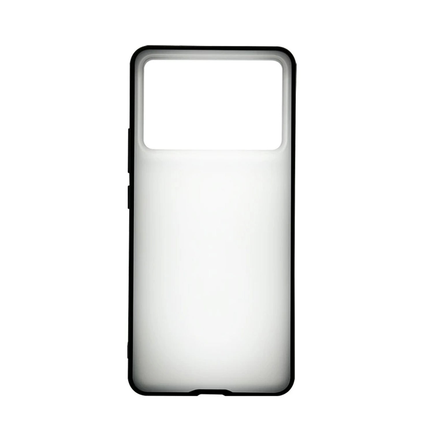 Microcas Xiaomi Poco F6 Pro/Redmi K70 Pro Luna Serisi Köşe Korumalı Sert Rubber Kılıf - AL3422 Siyah