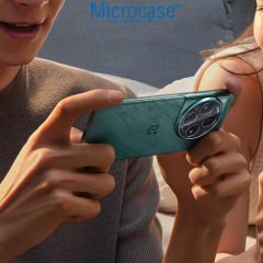 Microcase Oneplus 12 5G Uyumlu Kamera Lens Koruma Halkası - Kapalı Tasarım -Siyah AL3401