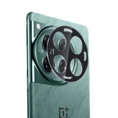 Microcase Oneplus 12 5G Uyumlu Kamera Lens Koruma Halkası - Kapalı Tasarım -Siyah AL3401