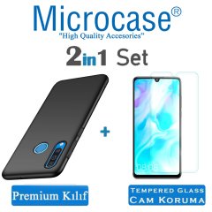 Microcase Huawei P30 Lite Premium Matte Silikon Kılıf + CAM (SEÇ)