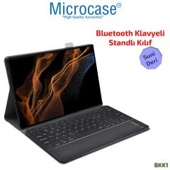 Microcase Samsung Galaxy S8 Ultra X900 14.6 inch Tablet Bluetooth Klavyeli Standlı Kılıf - BKK1