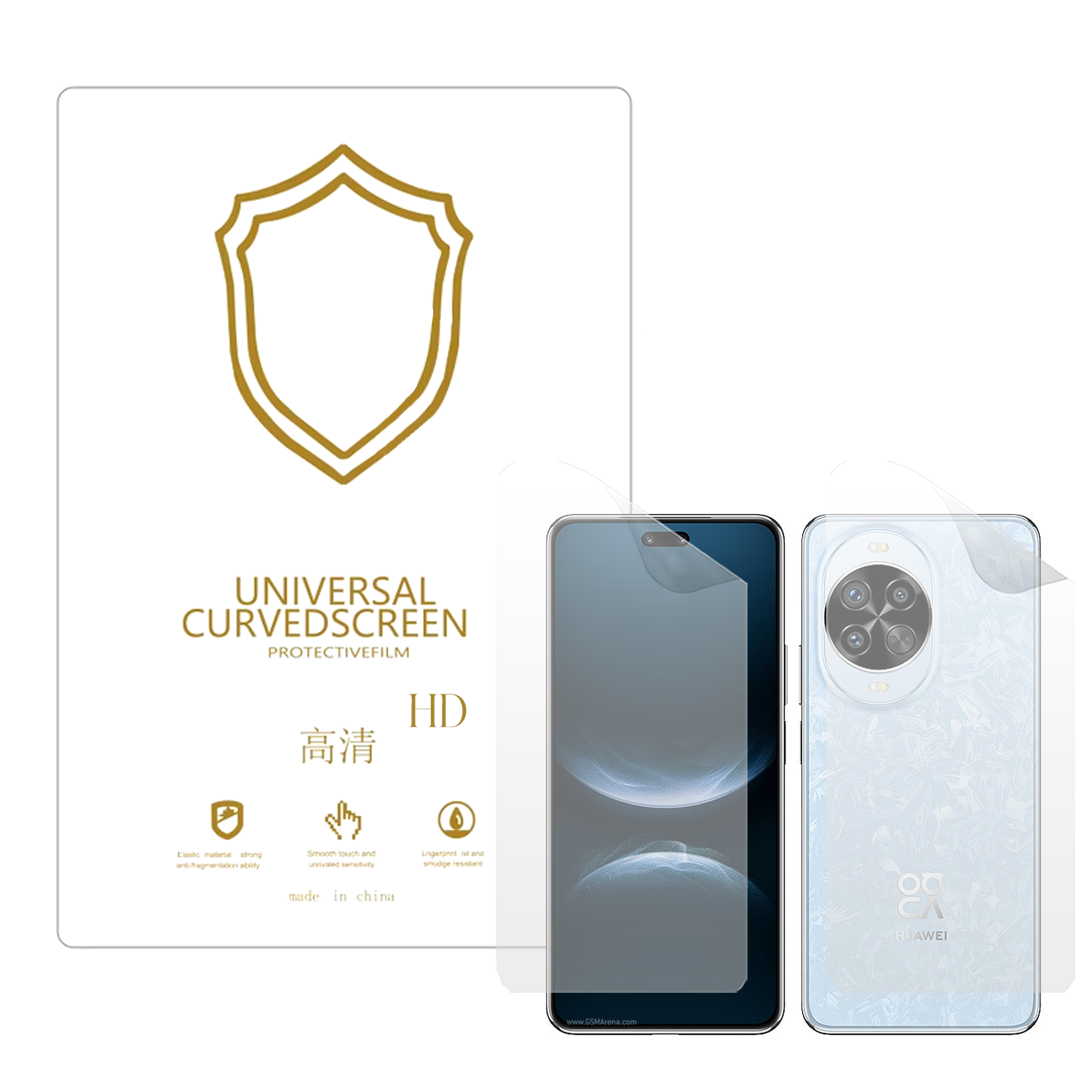 Microcase Huawei Nova 14 Pro ile Uyumlu Full Tpu Ön Arka Nano Koruma- EKM103