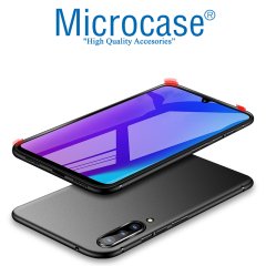 Xiaomi Mi 9 Elektrocase Silikon Kılıf + Tam Kaplayan Cam