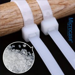 Microcase Plastik Kablo Bağı Cırt Kelepçe 3.6 X 100MM  Şeffaf 100 Adet-AL4480