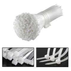 Microcase Plastik Kablo Bağı Cırt Kelepçe 3.6 X 100MM  Şeffaf 100 Adet-AL4480