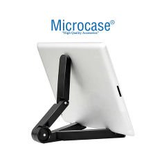 Microcase Lenovo Tab M10 Plus 3. Nesil TB128FU 10.6 inch Tablet için Bluetooth Klavye + Tablet Standı AL8105