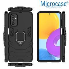 Microcase Samsung Galaxy M52 Batman Serisi Yüzüklü Armor Kılıf