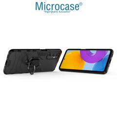 Microcase Samsung Galaxy M52 Batman Serisi Yüzüklü Armor Kılıf