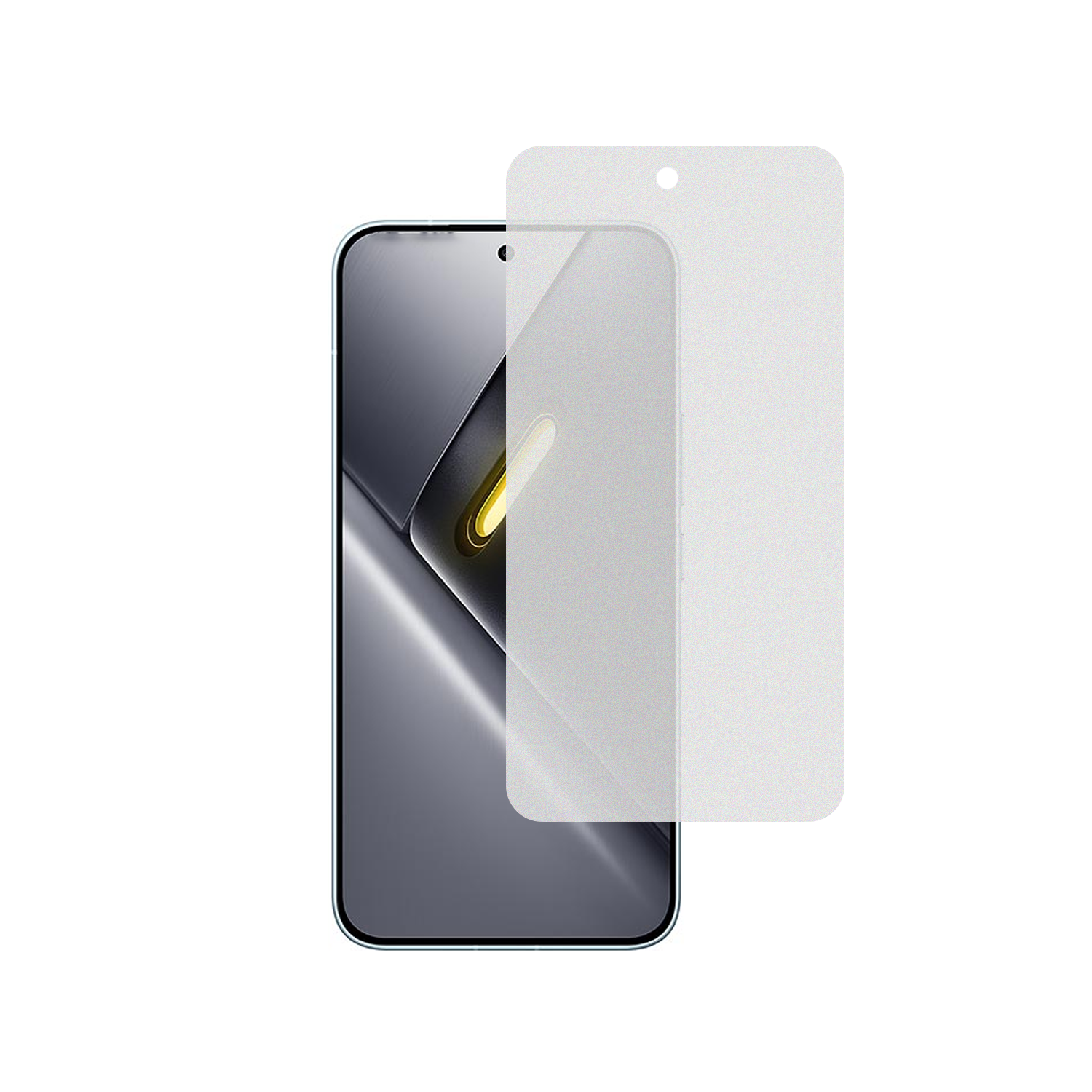 Microcase XM Poco X8 Pro Max 5G / Redmi Turbo 5 Max 5G Tam Kaplayan Çerçeveli Mat Cam Koruma - AL3124