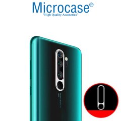 Microcase Xiaomi Redmi Note 8 Pro Kamera Lens Koruma Halkası - Açık Tasarım Gümüş