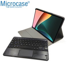 Microcase Xiaomi Pad 5 Bluetooth Klavye + Touchpad Standlı Kılıf - BKK2