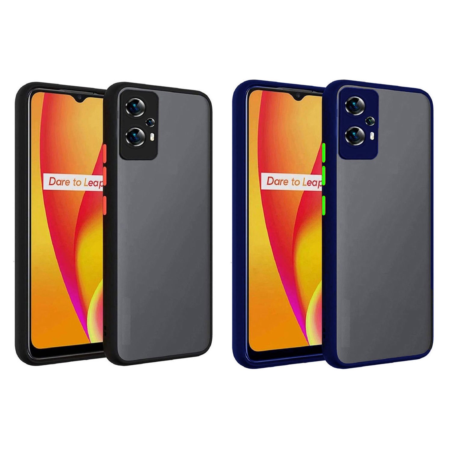 Microcase Xiaomi Redmi Note 11T Pro - 11T Pro Plus - Poco X4 GT London Serisi Darbeye Dayanıklı Kılıf Mavi