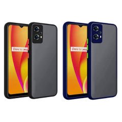 Microcase Xiaomi Redmi Note 11T Pro - 11T Pro Plus - Poco X4 GT London Serisi Darbeye Dayanıklı Kılıf Mavi