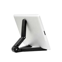 Microcase Samsung Galaxy Tab S9 FE X510 10.9 inch Tablet ile Uyumlu Toucpad Bluetooth Klavye + Tablet Standı - Siyah AL5183