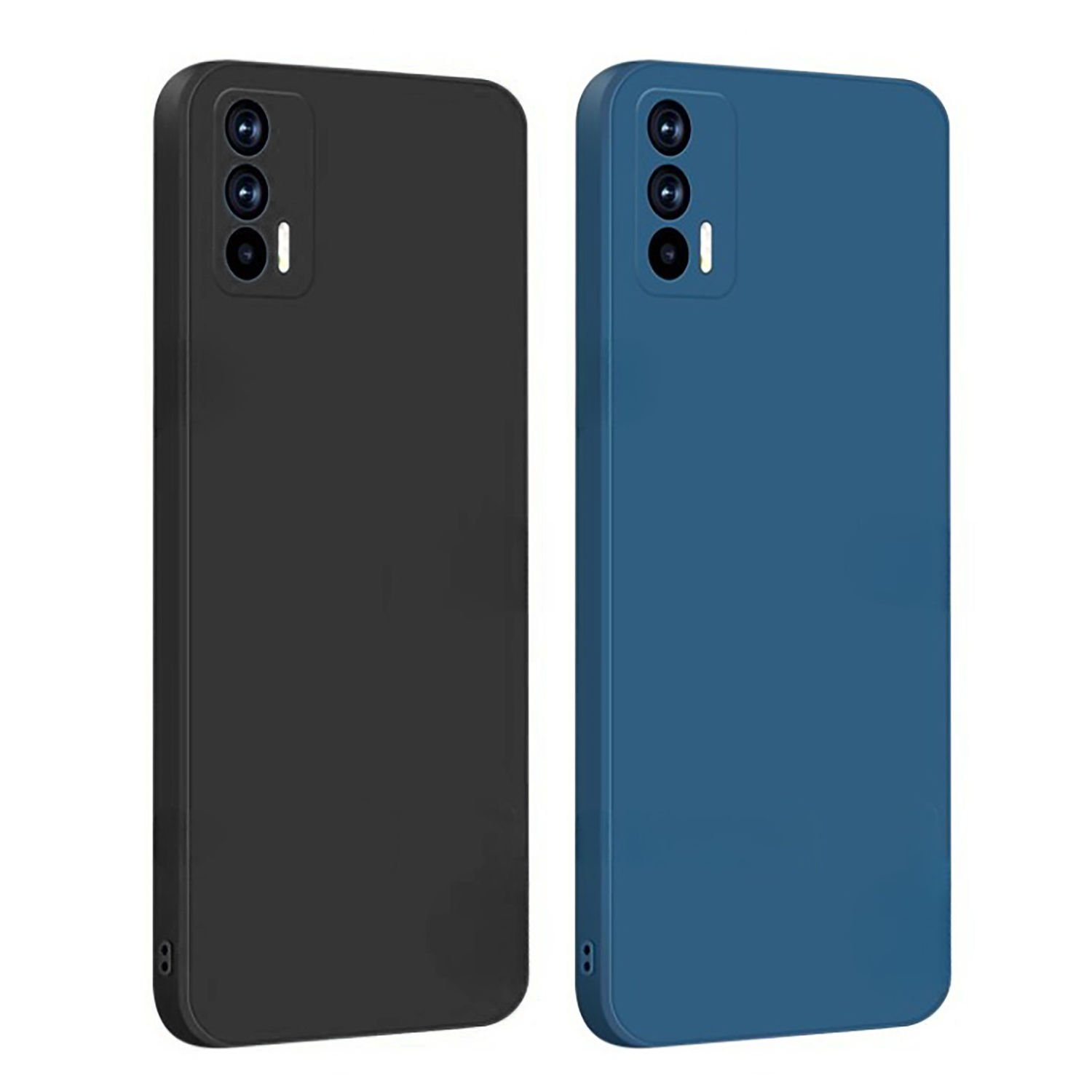 Microcase Realme GT 5G CamPRO Serisi Kamera Korumalı Silikon Kılıf - AL3427