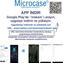 Microcase 3in1 Micro Type-C Usb Bağlantılı 1600x Dijital Mikroskop USB HD Cmos 8 Led Digital Microscobe AL4078