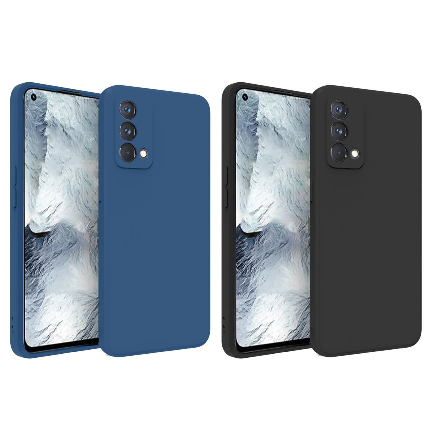 Microcase Realme GT Master Edition CamPRO Serisi Kamera Korumalı Silikon Kılıf - AL3427
