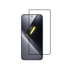 Microcase Xiaomi Poco X8 Pro 5G / Redmi Turbo 5 5G ile uyumlu Tam Kaplayan Çerçeveli Tempered Ekran Koruyucu -AL3276