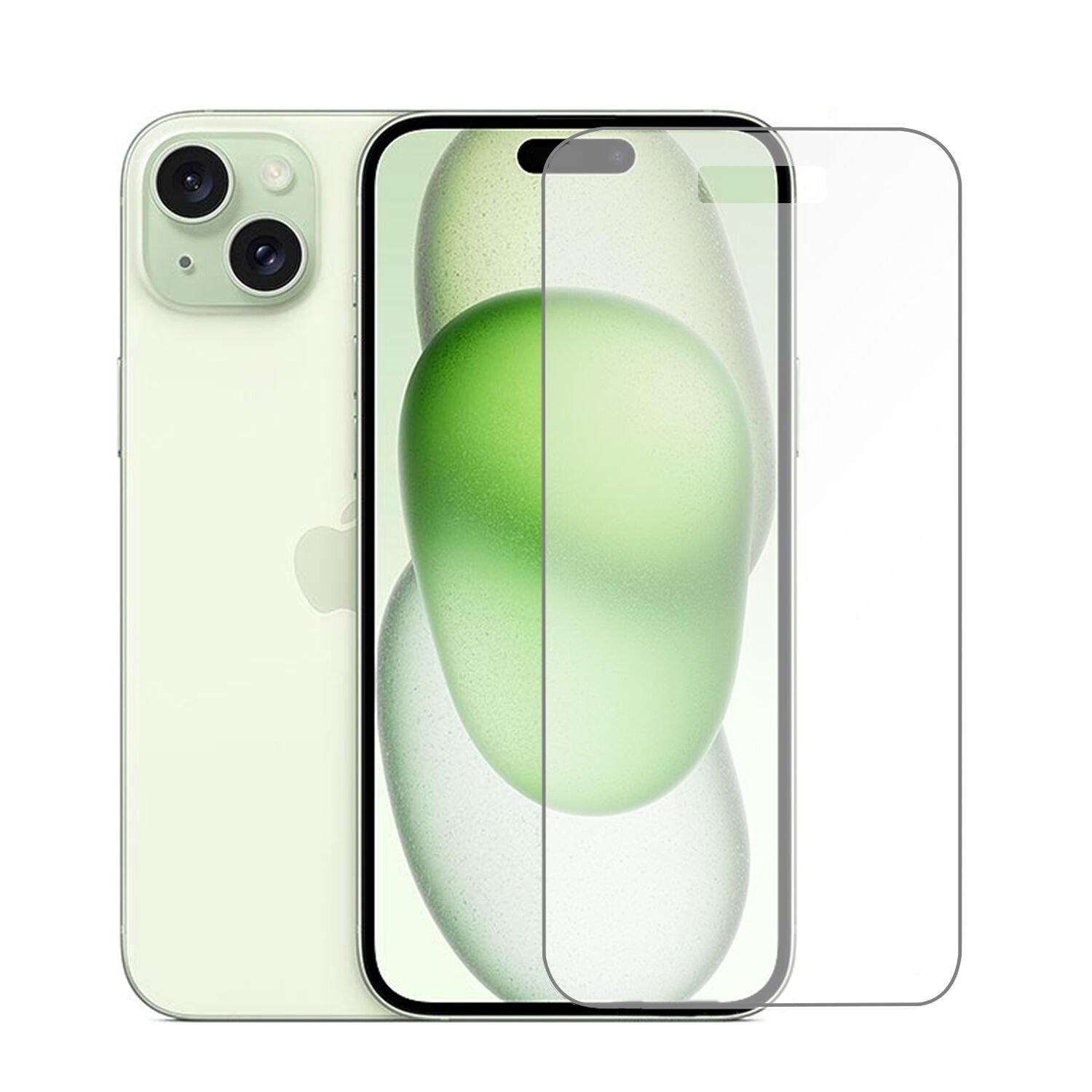 Microcase Iphone 15 Plus Tempered Cam Ekran Koruyucu AL3269