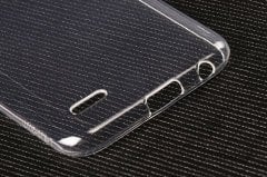 LG K10 2017 Ultra İnce Silikon Kılıf + Tempered Glass