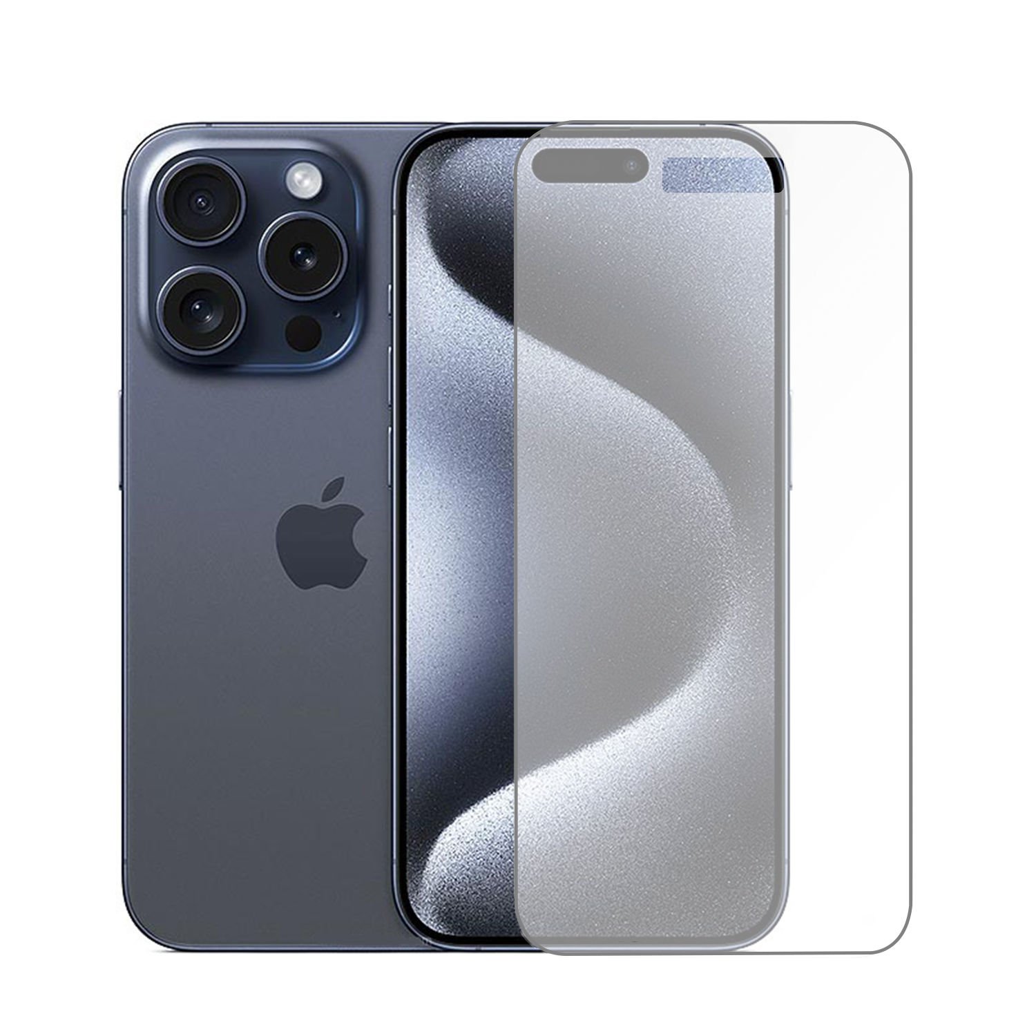 Microcase Iphone 15 ProMax Tempered Cam Ekran Koruyucu AL3269
