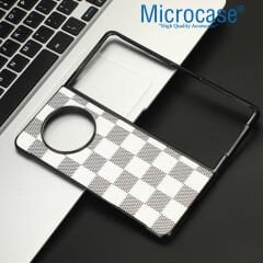 Microcase Tecno Phantom V Fold  Dama Desenli Plastik Koruma Kılıf-AL4226