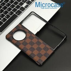 Microcase Tecno Phantom V Fold  Dama Desenli Plastik Koruma Kılıf-AL4226