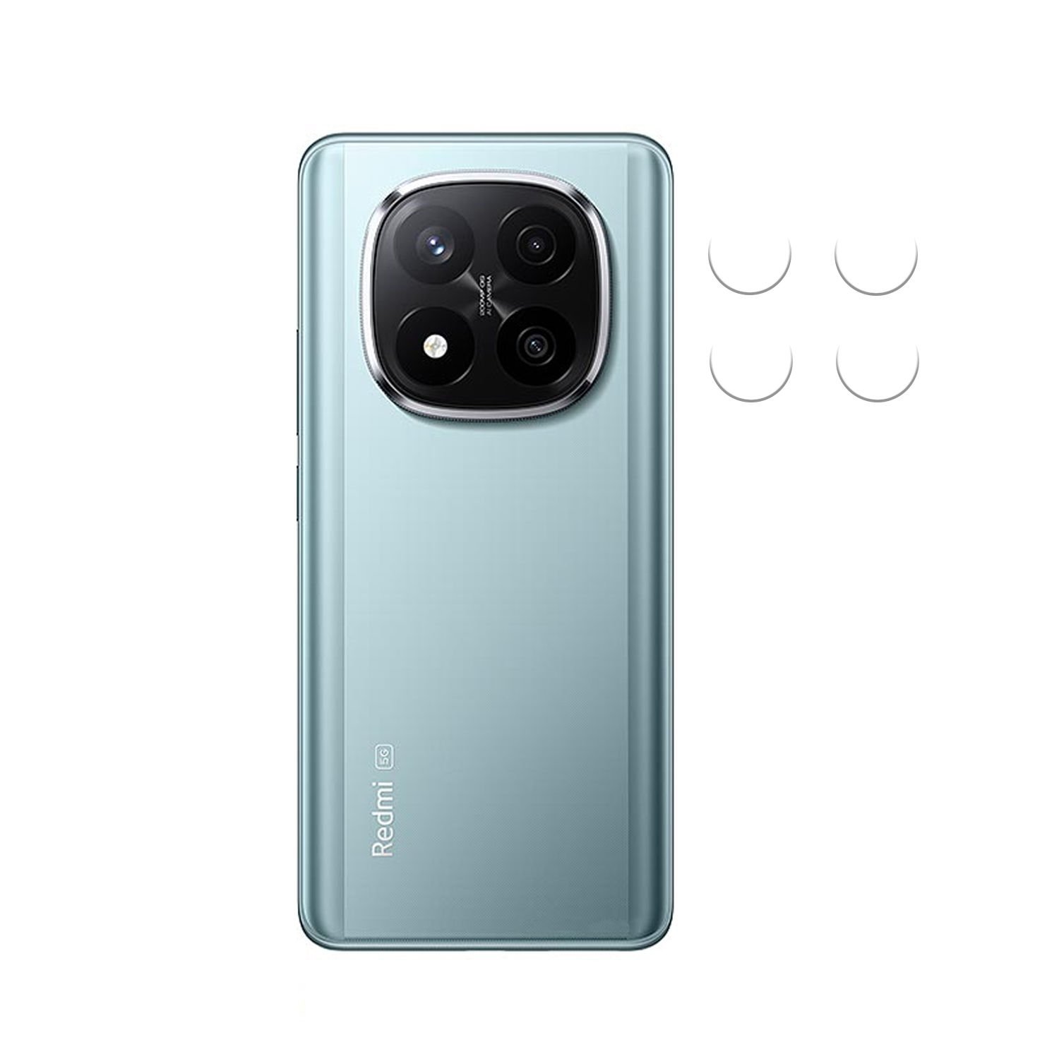 Microcase Xiaomi Redmi Note 14 Pro Plus  Kamera Camı Lens Koruyucu Nano Esnek Film-AL3400