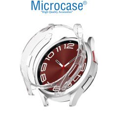 Microcase Samsung Galaxy Watch 6 Classic 43mm Önü Açık Tasarım Silikon Kılıf - AL3172