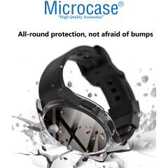 Microcase Samsung Galaxy Watch 6 Classic 43mm Önü Açık Tasarım Silikon Kılıf - AL3172