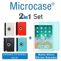 iPad Air 3.Nesil 10.5 2019 Döner Standlı Kılıf + NANO (SEÇ)
