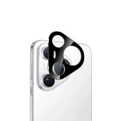 Microcase Huawei Pura 70 Uyumlu Kamera Lens Koruma Halkası - Kapalı Tasarım -Siyah AL3401