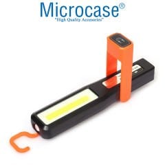 Microcase Şarjlı Mıknatıslı El Feneri Tamirci Avcı Kamp Işığı - AL3594