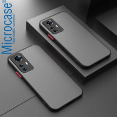 Microcase Xiaomi 12 Lite London Serisi Darbeye Dayanıklı Kılıf Mavi