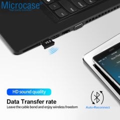 Microcase Mini v5.0 USB Bluetooth Dongle 5.0 Bluetooth Adaptör - Model : AL2392