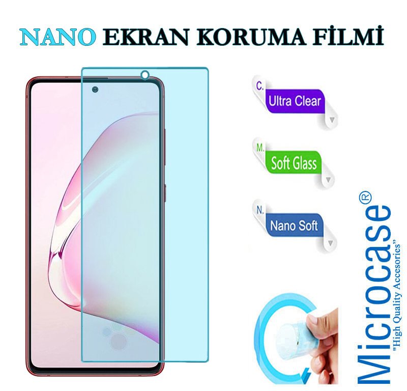 Microcase Samsung Galaxy Note 10 Lite Nano Esnek Ekran Koruma Filmi