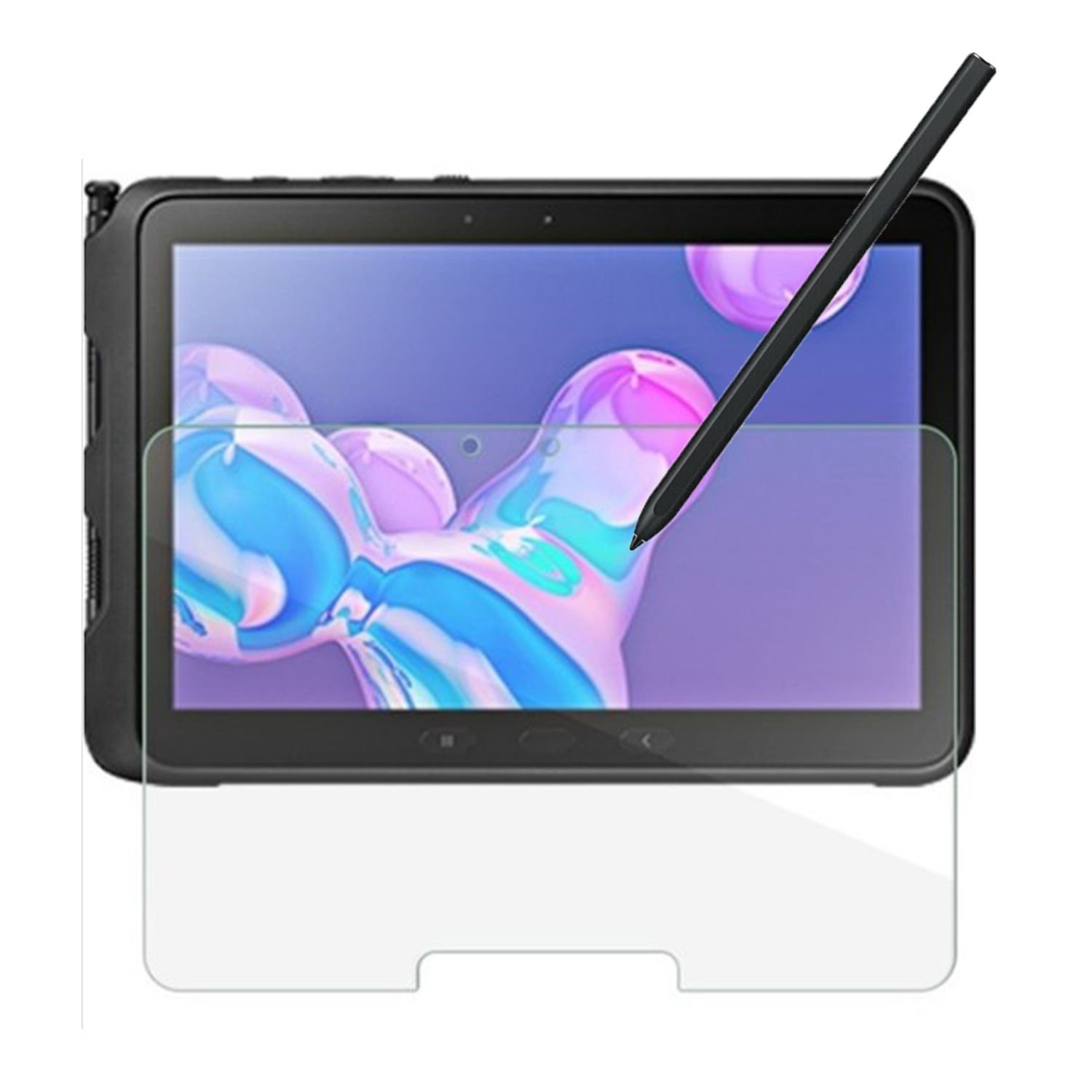 Microcase Samsung Galaxy Tab Active Pro SM-T547 / Active 4 Pro Pencil Destekli Kağıt Hissi Veren Mat Ekran Koruyucu AL3289