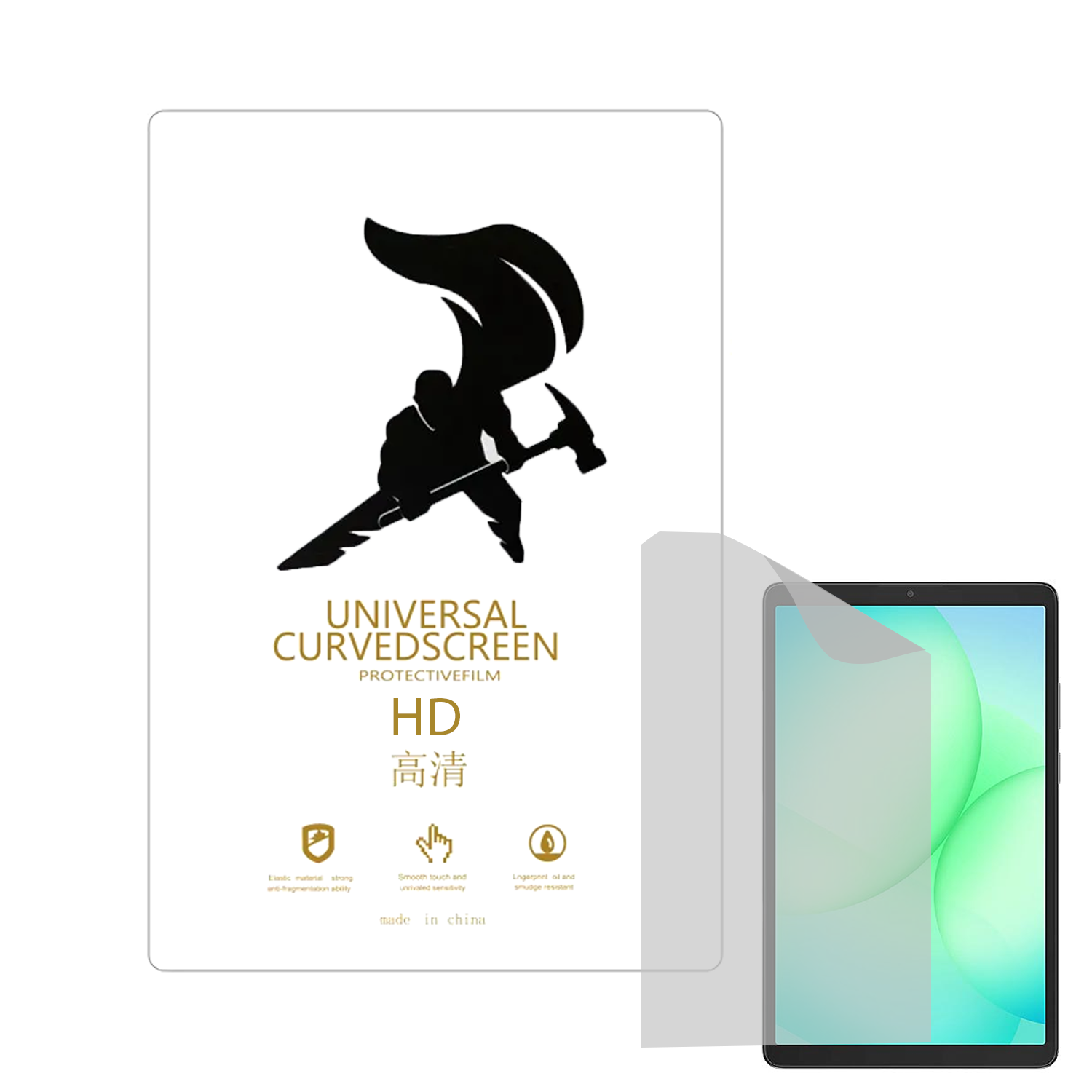 Microcase Samsung Galaxy Tab А11 8.7'' Wi-Fi SM-X13 / LTE SM-X135 Tablet ile Uyumlu Full Tpu Nano Ön Ekran Koruma Filmi EKM104