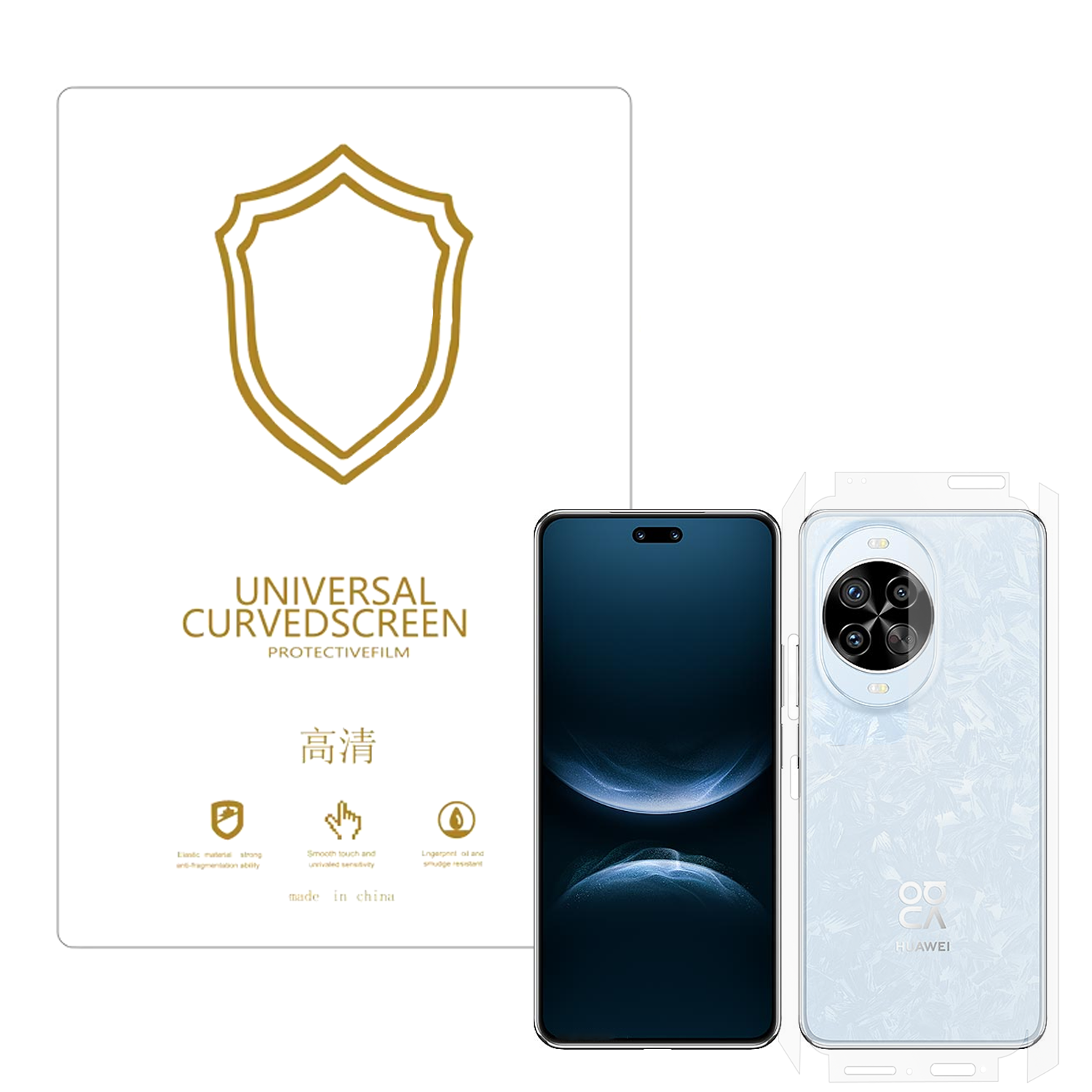 Microcase Huawei Nova 14 Pro ile Uyumlu Tpu Arka ve Yan Nano Koruma- EKM115