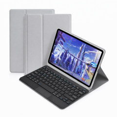 Microcase Honor Pad 10 12.1 inch Tablet için Bluetooth Touchpad Klavye + Standlı Kılıf - BKK5