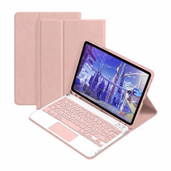 Microcase Honor Pad 10 12.1 inch Tablet için Bluetooth Touchpad Klavye + Standlı Kılıf - BKK5