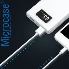iPhone iPad Lightning USB Şarj ve Data Kablosu - 2 Metre Beyaz