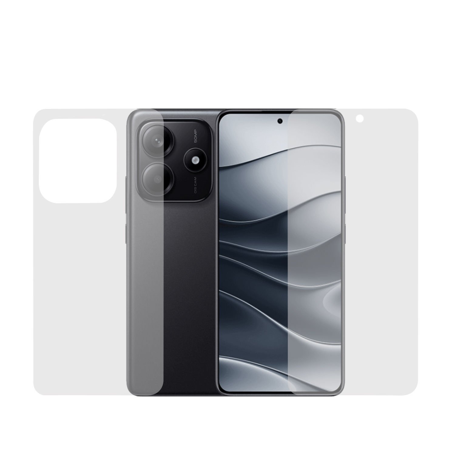 Microcase Xiaomi Redmi Note 14 Global  Full Ön Arka Kaplama Koruma Filmi - AL3279