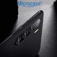 Microcase Oppo A91 - Oppo Reno 3 Elektrocase Serisi Kamera Korumalı Silikon Kılıf - Siyah