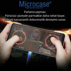 Microcase Iphone 15 Plus Tam Kaplayan Çerçeveli Mat Cam Koruma - AL3124