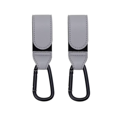 Microcase Portatif İşlevsel Yük Eşya Poşet Taşıma Kancası Bebek Arabası Kancası 2 Adet- AL4998