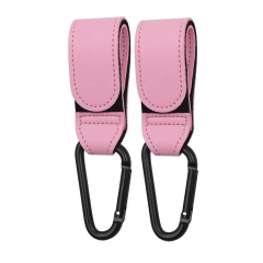 Microcase Portatif İşlevsel Yük Eşya Poşet Taşıma Kancası Bebek Arabası Kancası 2 Adet- AL4998