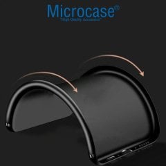 Microcase OnePlus 8 Elektrocase Serisi Kamera Korumalı Silikon Kılıf - Siyah