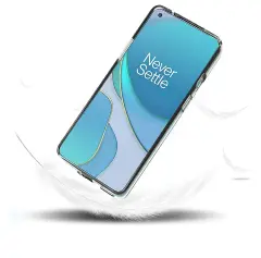 Microcase Oneplus 8T ile Uyumlu Slim Serisi Soft TPU Silikon Kılıf - Şeffaf AL3324
