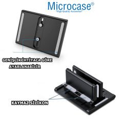 Microcase  Ayarlanabilir Çok Amaçlı  Telefon Tutuculu  Laptop Notebok Macbook  için Dikey Stand-AL4495